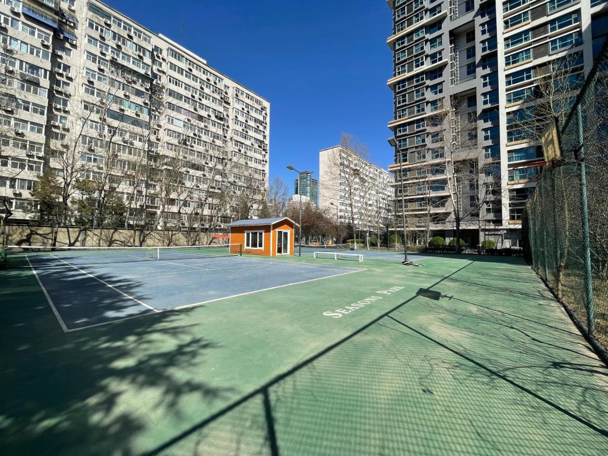 Beijing Elegant Seasons Park Apartment Exteriör bild